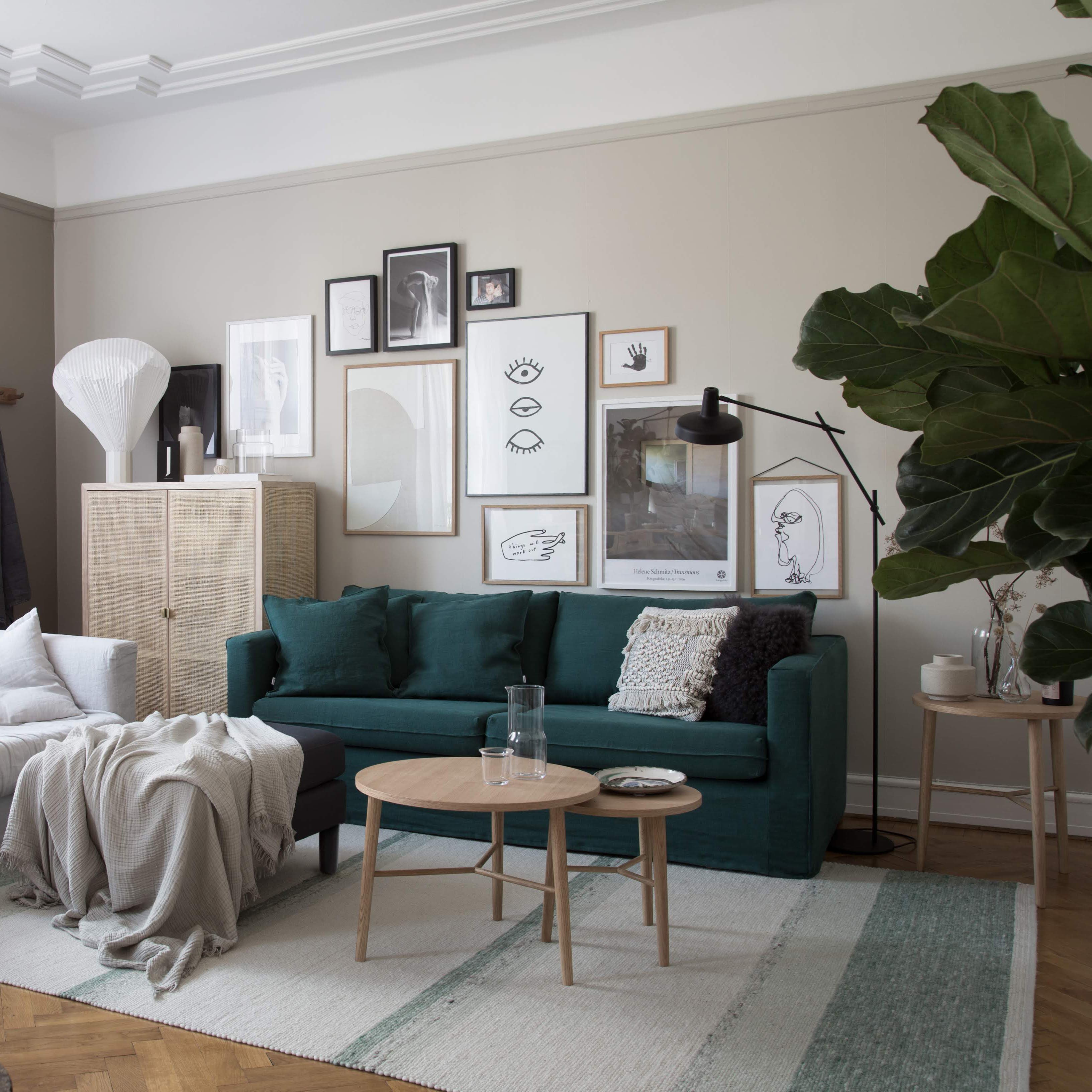 My Scandinavian Home’s IKEA Karlstad sofa style makeover