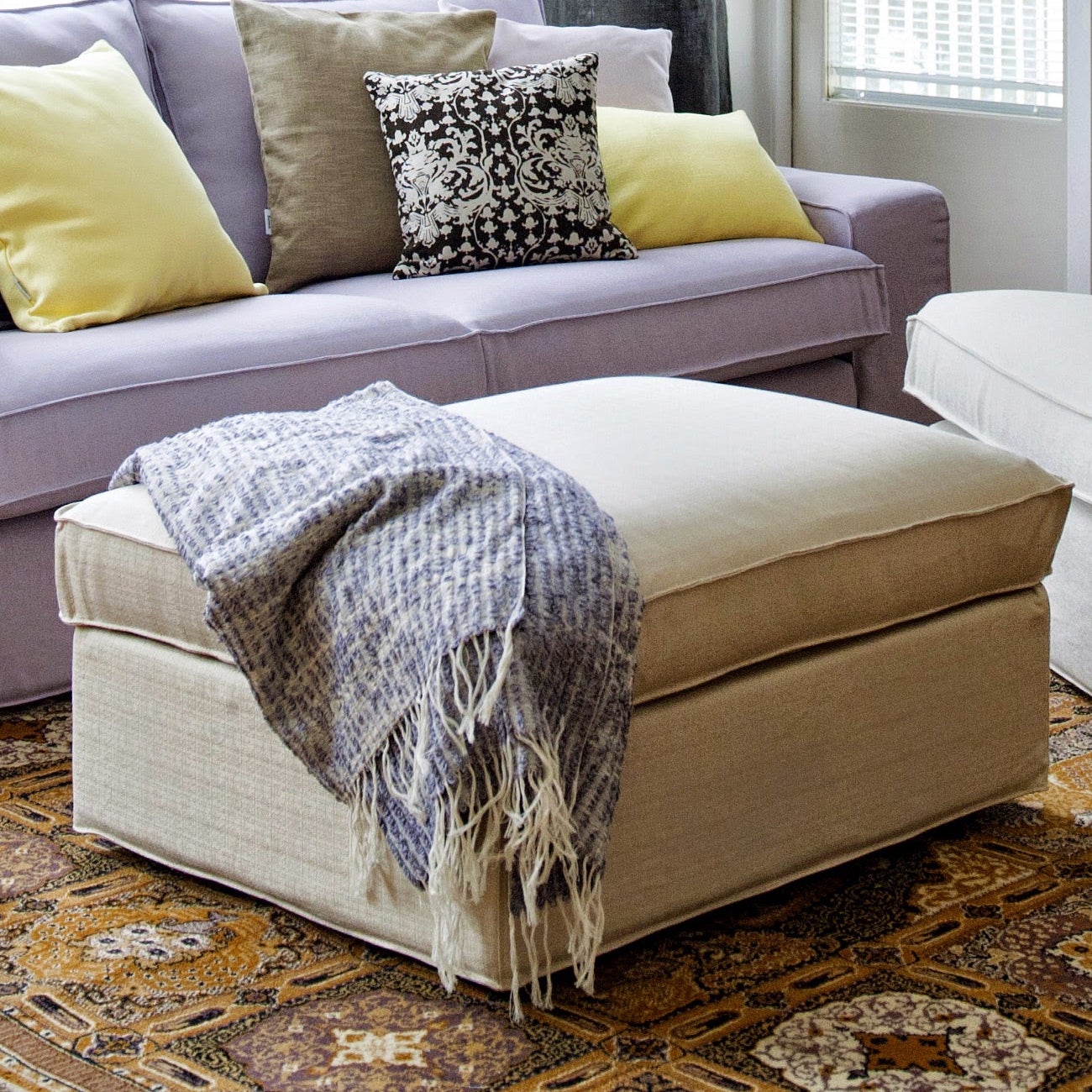 Kivik Footstool Cover